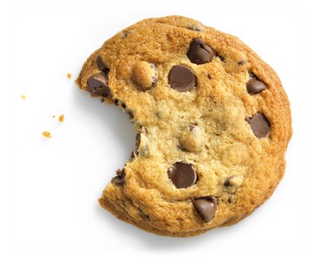 A chocolate chip cookie, not a website activity one.